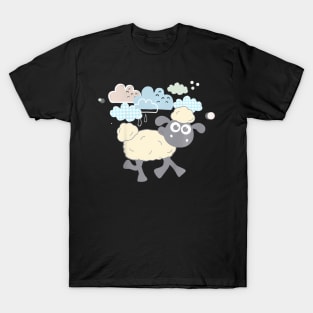 Vintage Shaun Cartoon The Sheep TV Series T-Shirt